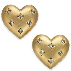 NEW Kate Spade My Precious Heart Stud Earrings